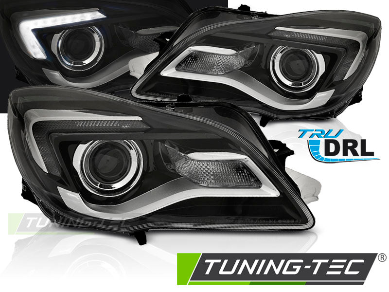 Tuning-Tec LED Tagfahrlicht Scheinwerfer für Opel Insignia Lim./Kombi 13-17 schwarz