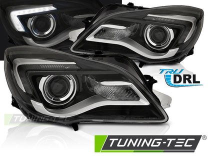 Tuning-Tec LED Tagfahrlicht Scheinwerfer für Opel Insignia Lim./Kombi 13-17 schwarz