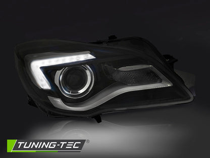 Tuning-Tec LED Tagfahrlicht Scheinwerfer für Opel Insignia Lim./Kombi 13-17 schwarz