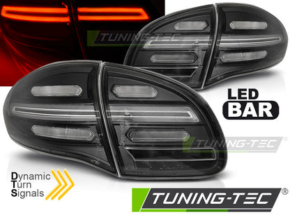 Tuning-Tec Voll LED Rückleuchten für Porsche Cayenne 92A 10-15 schwarz