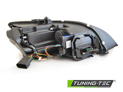 Tuning-Tec Xenon LED Tagfahrlicht Scheinwerfer für Audi TT 8J 06-10 schwarz mit Kurvenlicht