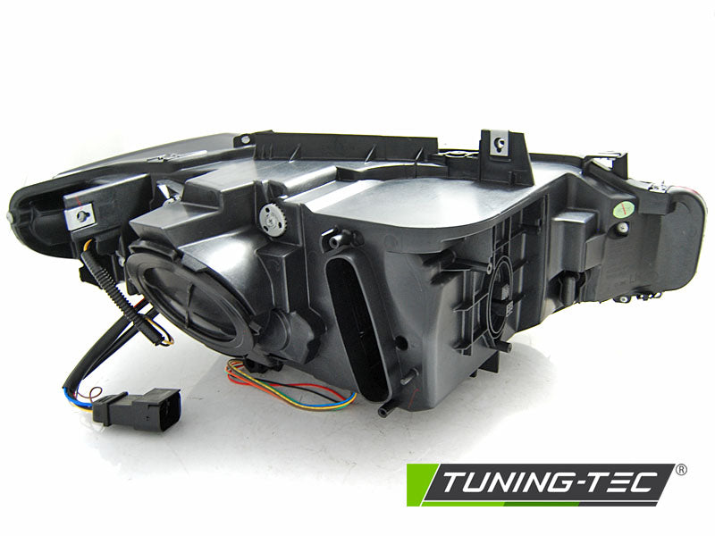 Tuning-Tec Xenon LED Tagfahrlicht Angel Eyes Scheinwerfer für BMW 3er F30/F31 11-15 chrom