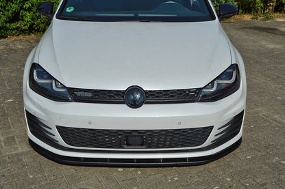 CUP Frontspoilerlippe ABS Volkswagen Golf 7 GTI + GTD Typ AU Carbon