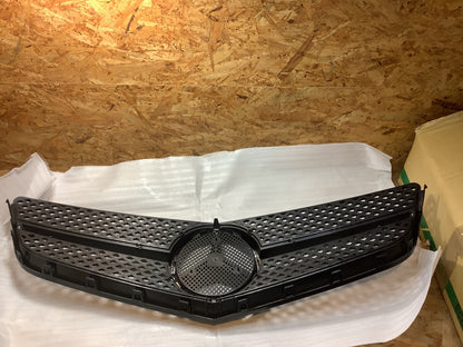 Sport Kühlergrill Chrom & Schwarz MERCEDES E-Klasse C207 Coupe A207 Cabrio Pre-Facelift 2009-2013