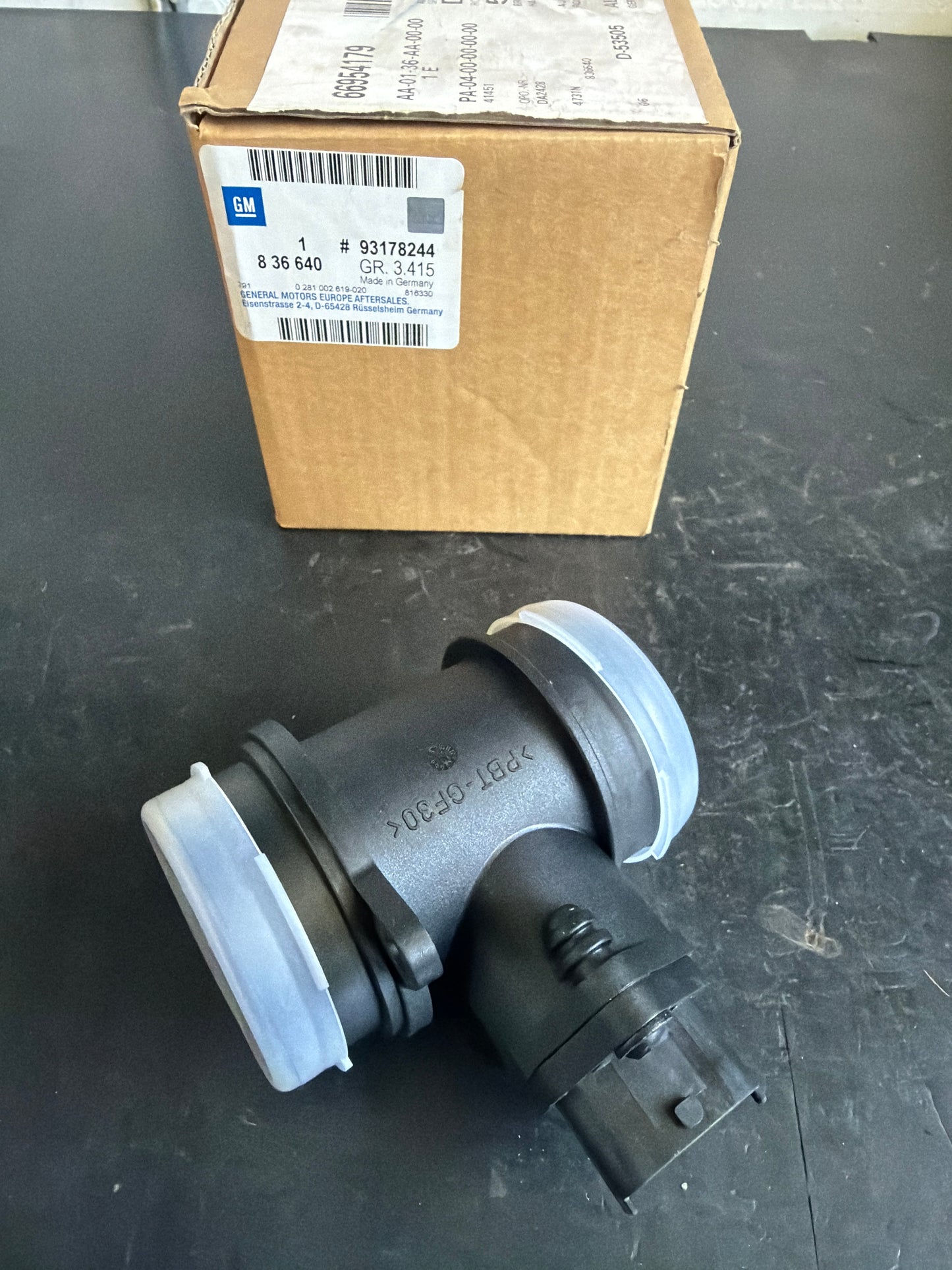 Original GM Opel Agila A Luftmassenmesser NEU