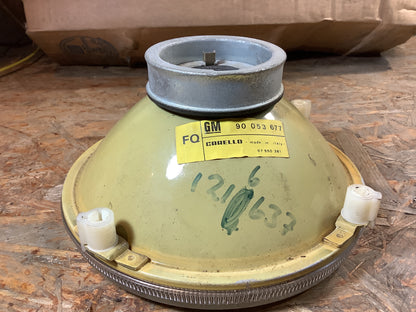 Kadett D Scheinwerfer, Hauptscheinwerfer Rund Bilux Original GM NEU