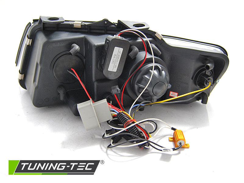 Tuning-Tec LED Tagfahrlicht Scheinwerfer für Audi A4 B6 Cabrio (8H) 02-06 chrom