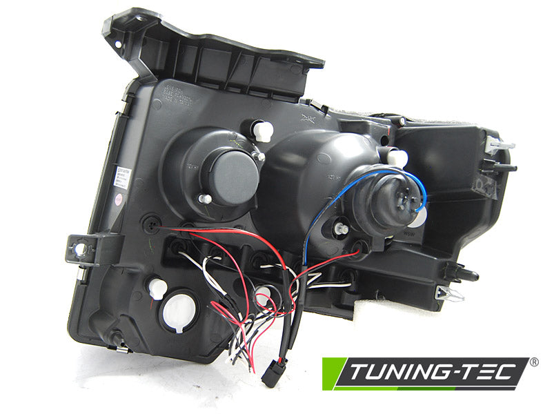 Tuning-Tec LED Angel Eyes Scheinwerfer für Ford F150 MK12 08-14 chrom
