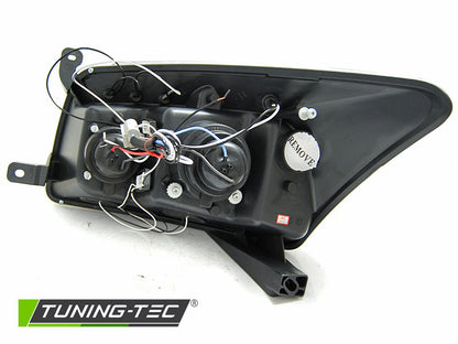 Tuning-Tec LED Angel Eyes Scheinwerfer für Dodge Caliber 06-12 schwarz