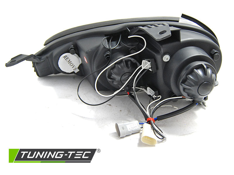 Tuning-Tec LED Angel Eyes Scheinwerfer für Mazda MX5 01-05 chrom