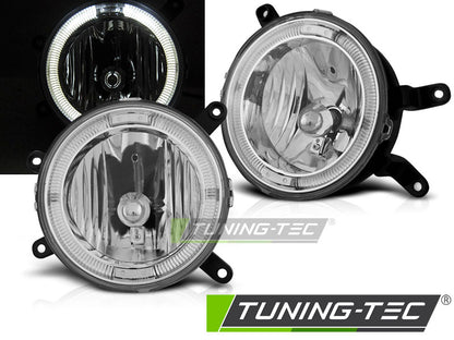 Tuning-Tec Voll LED Nebelscheinwerfer für Ford Mustang 04-09 chrom