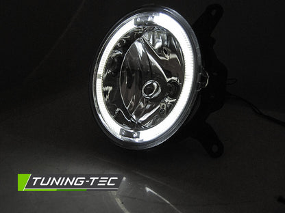Tuning-Tec Voll LED Nebelscheinwerfer für Ford Mustang 04-09 chrom