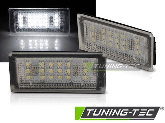 Tuning-Tec LED Kennzeichenbeleuchtung für BMW 3er E46 Lim./Touring/Cabrio/Coupe kaltweiß