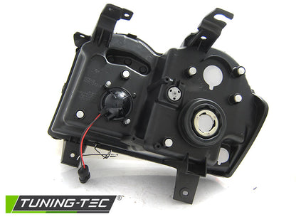 Tuning-Tec LED Angel Eyes Scheinwerfer für Jeep Grand Cherokee 05-08 chrom LTI