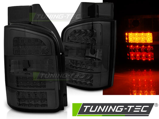 Tuning-Tec LED Rückleuchten für VW T5 GP 10-15 schwarz/rauch (Doppeltürer)