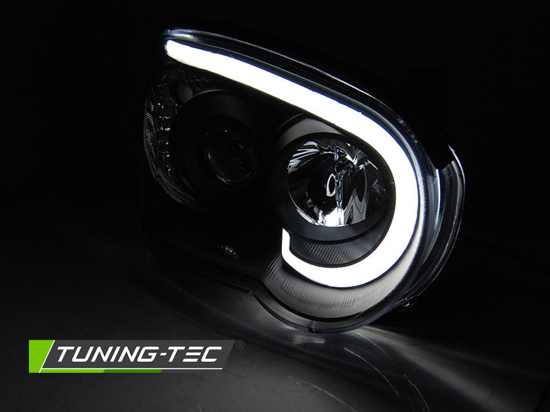 Tuning-Tec LED Tagfahrlicht Scheinwerfer für Subaru Impreza 2 Facelift (GD) 03-05 schwarz