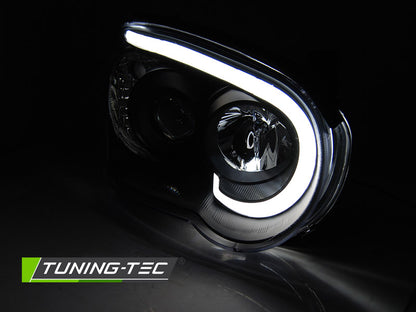 Tuning-Tec LED Tagfahrlicht Scheinwerfer für Subaru Impreza 2 Facelift (GD) 03-05 schwarz