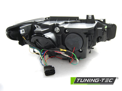 Tuning-Tec LED Angel Eyes Scheinwerfer für BMW 3er F30/F31 Lim./Touring 15-18 schwarz dynamisch