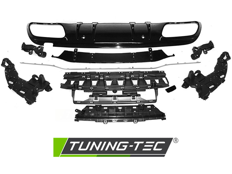 Tuning-Tec Diffusor für Mercedes-Benz C-Klasse W205 Lim./T-Modell ab 2018