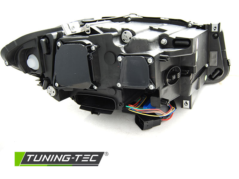 Tuning-Tec LED Angel Eyes Scheinwerfer für BMW 5er F10/F11 Lim./Touring 10-13 schwarz dynamisch