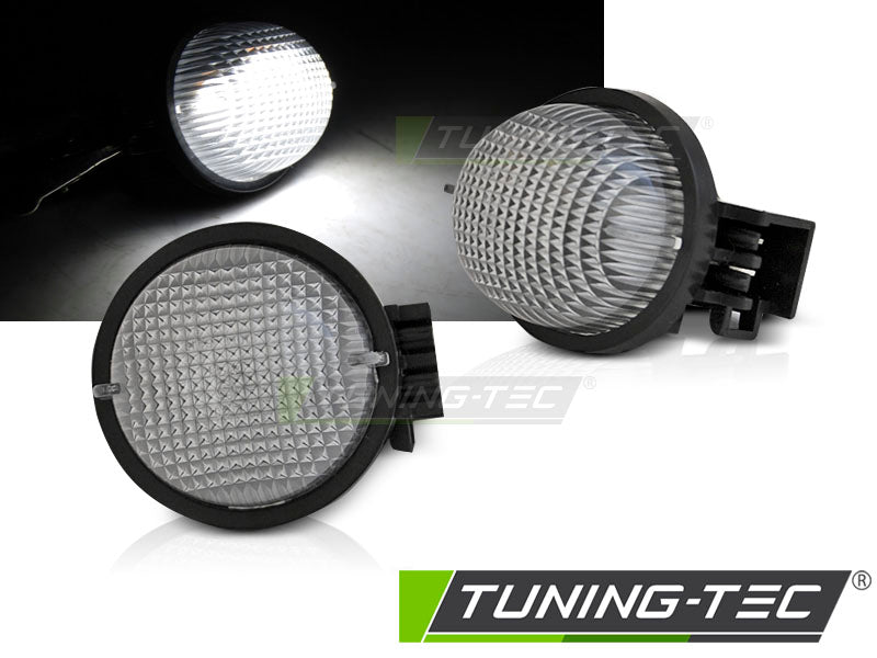 Tuning-Tec LED Kennzeichenbeleuchtung für Suzuki Swift 05-10 / Opel Agila 00-07 kaltweiß