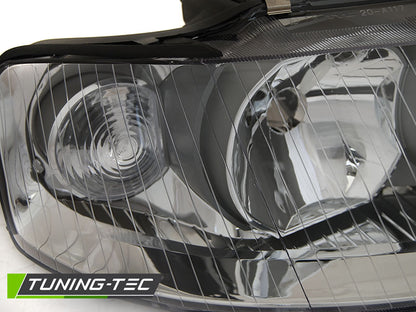 Tuning-Tec Klarglas Scheinwerfer Links für Audi A3 8L 3/5 Türer 00-03 chrom