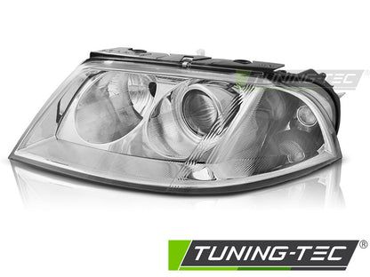 Tuning-Tec Klarglas Scheinwerfer links für VW Passat 3BG Lim./Kombi 00-05 chrom