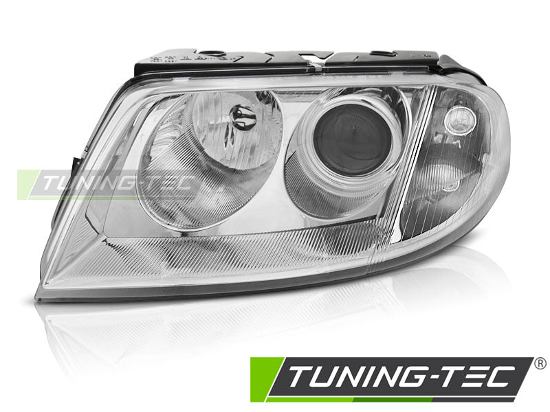 Tuning-Tec Klarglas Scheinwerfer links für VW Passat 3BG Lim./Kombi 00-05 chrom