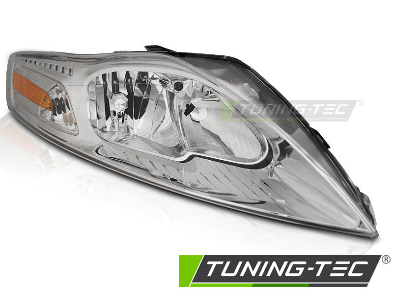 Tuning-Tec Klarglas Scheinwerfer rechts für Ford Mondeo MK4 Lim./Turnier 07-10 chrom