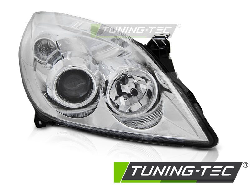 Tuning-Tec Klarglas Scheinwerfer rechts für Opel Vectra C Lim./Caravan 05-08 chrom