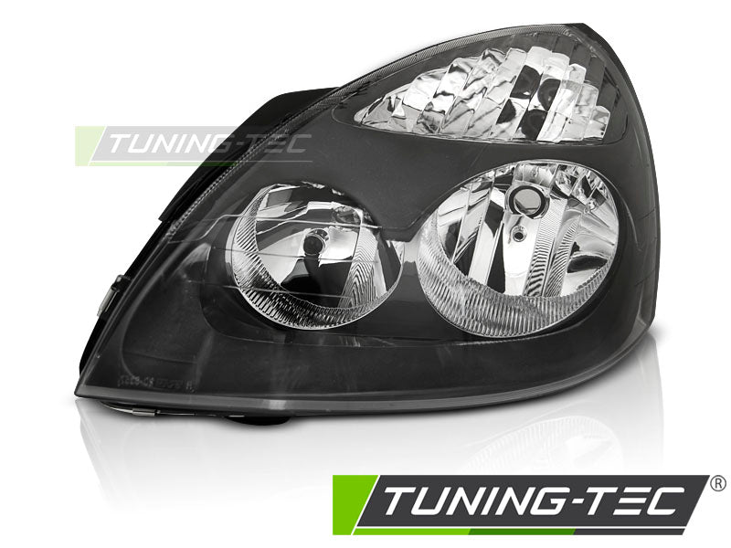 Tuning-Tec Scheinwerfer Links für Renault Clio II 01-05 schwarz