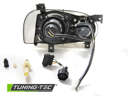 Tuning-Tec Klarglas Scheinwerfer links für VW Golf III 3/5 Türer / Kombi 91-97 chrom