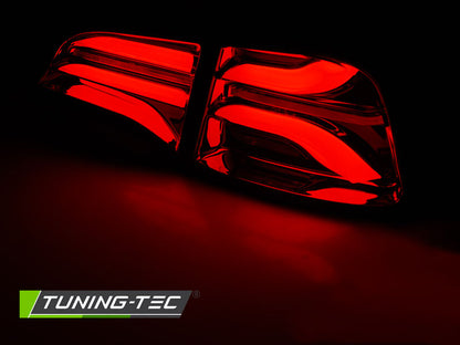 Tuning-Tec Voll LED Rückleuchten für Tesla Model 3 / Model Y ab 2017 rot/rauch
