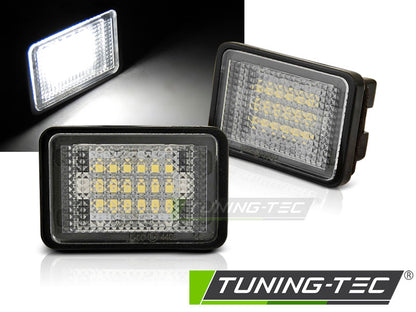 Tuning-Tec LED Kennzeichenbeleuchtung für Mercedes-Benz GLK X204 08-12 kaltweiß