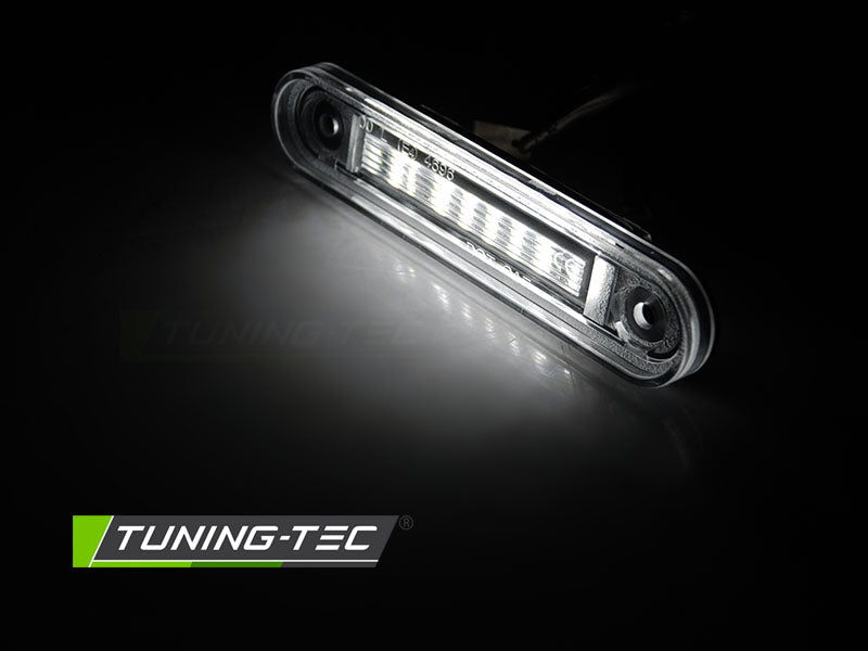 Tuning-Tec LED Kennzeichenbeleuchtung für Mercedes-Benz C-Klasse / W202 / W201 / E-Klasse W124 kaltweiß
