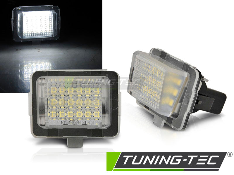Tuning-Tec LED Kennzeichenbeleuchtung für Mercedes-Benz C-Klasse W204/W205 / E-Klasse W212 / S-Klasse W221/W222 kaltweiß