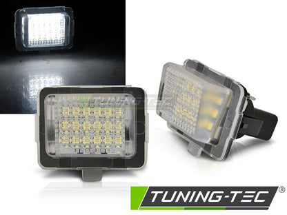 Tuning-Tec LED Kennzeichenbeleuchtung für Mercedes-Benz C-Klasse W204/W205 / E-Klasse W212 / S-Klasse W221/W222 kaltweiß