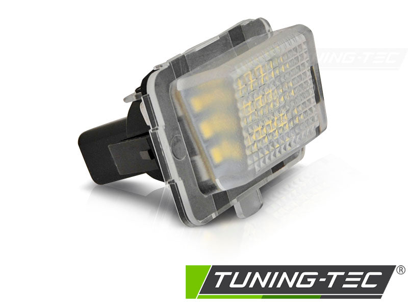Tuning-Tec LED Kennzeichenbeleuchtung für Mercedes-Benz C-Klasse W204/W205 / E-Klasse W212 / S-Klasse W221/W222 kaltweiß