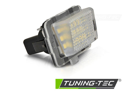 Tuning-Tec LED Kennzeichenbeleuchtung für Mercedes-Benz C-Klasse W204/W205 / E-Klasse W212 / S-Klasse W221/W222 kaltweiß