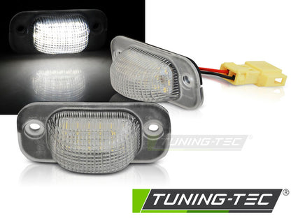 Tuning-Tec LED Kennzeichenbeleuchtung für VW Golf II 83-92 / Jetta II 84-91 / Seat Toledo 91-99 kaltweiß