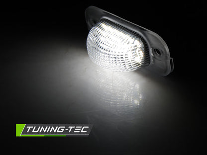 Tuning-Tec LED Kennzeichenbeleuchtung für VW Golf II 83-92 / Jetta II 84-91 / Seat Toledo 91-99 kaltweiß