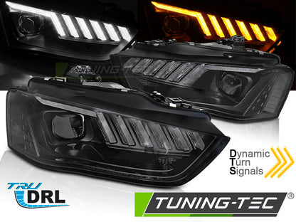 Tuning-Tec Xenon LED Tagfahrlicht Scheinwerfer für Audi A4 8K B8 Lim./Avant/Cabrio 12-15 schwarz dynamisch