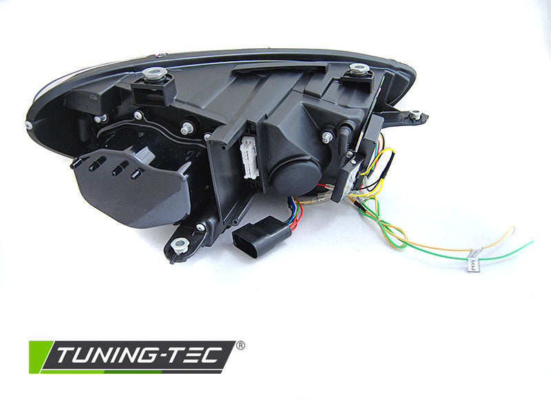 Tuning-Tec Xenon LED Tagfahrlicht Scheinwerfer für VW Scirocco III 08-14 schwarz dynamisch