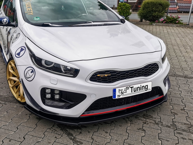 CUP Frontspoilerlippe ABS Kia Ceed GT, Pro Ceed GT Bj.:2013-2018 Carbon