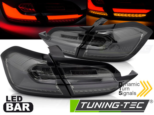 Tuning-Tec Voll LED Rückleuchten smoke für FORD FIESTA MK8 Baujahr 2017-2021