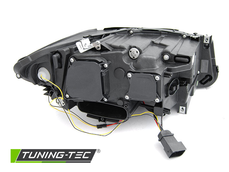 Tuning-Tec Scheinwerfer LED Angel Eyes für BMW 5er F10/F11 Lim./Touring 13-16 schwarz dynamisch