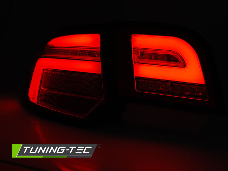Tuning-Tec Voll LED Lightbar Rückleuchten für Audi A3 8P Sportback 04-08 schwarz mit dynamischem Blinker