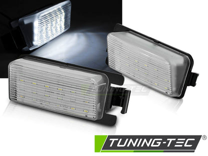 Tuning-Tec LED Kennzeichenbeleuchtung für Nissan GT-R 08-18 / 350Z 03-09 / 370Z 09-20 kaltweiß