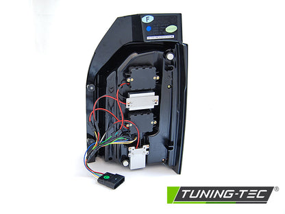 Tuning-Tec Voll LED Lightbar Rückleuchten für VW T6.1 20+ rot/rauch mit dynamischen Blinker (für Heckklappe)