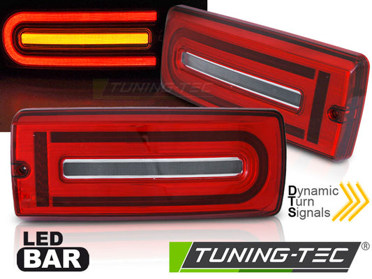 Tuning-Tec LED Rückleuchten für Mercedes Benz G-Klasse W463 90-18 rot/klar dynamisch
